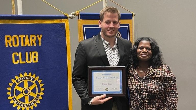 ATC Alumnus Named Hope Rotary Teacher of Year